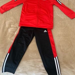 Boys adidas track suit